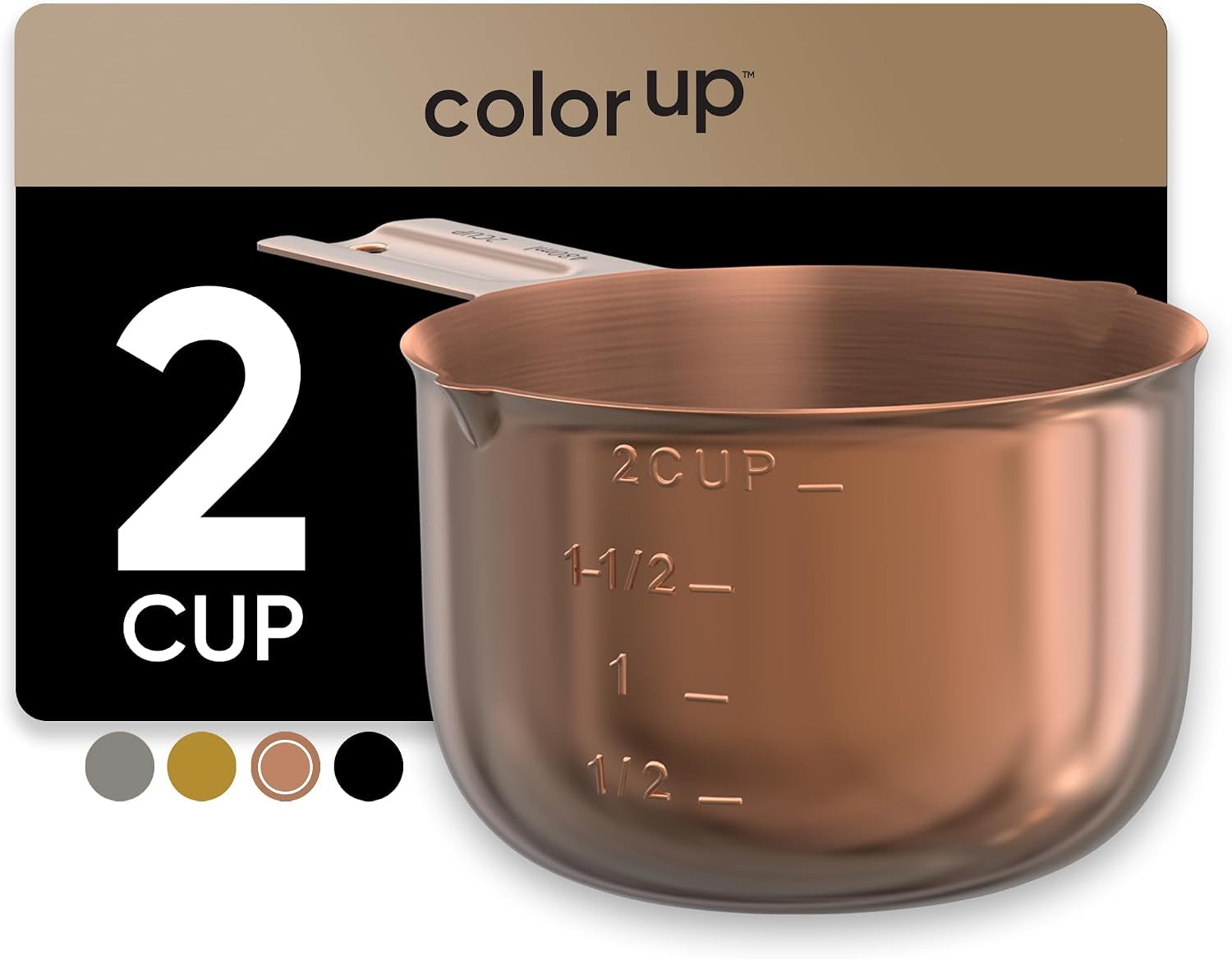 2-cup-measuring-cup-480ml-copper-stainless-steel-metal-measuring-scoop-easy-pour-spouts-engraved-markings-for-dry-liquid-ingredients