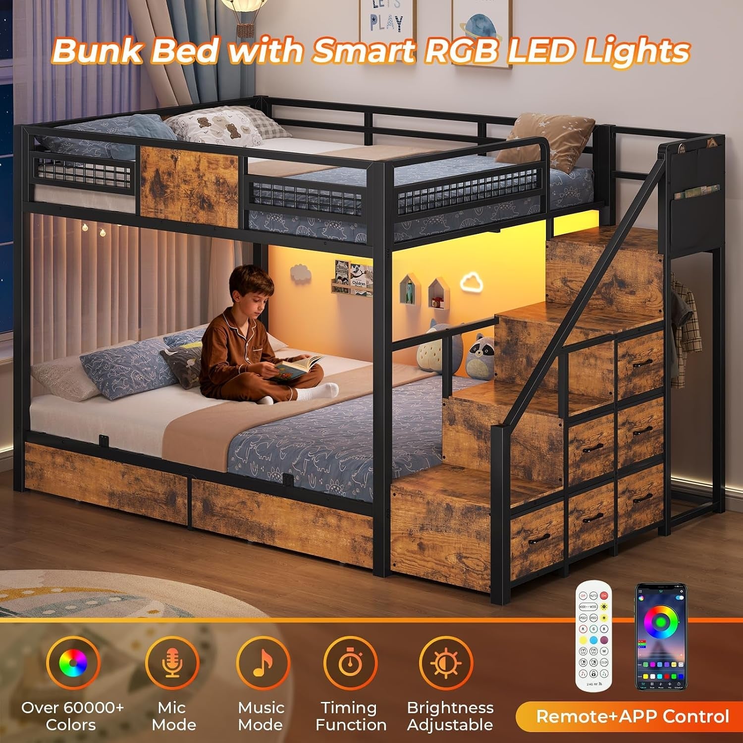 bunk-bed-full-over-full-with-stairs-storage-drawers-and-led-lights