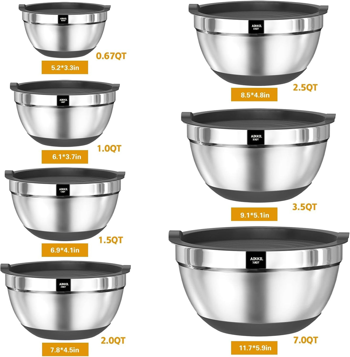 mixing-bowls-with-airtight-lids-20-piece-stainless-steel-metal-nesting-bowls-non-slip-silicone-bottom-size-7-3-5-2-5-2-0-1-5-1-0-67qt-great-for-mixing-baking-serving-grey