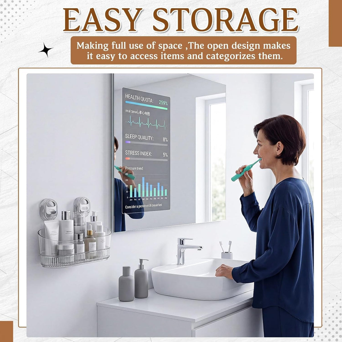2-pack-suction-cup-shower-caddy-no-drill-bathroom-shelf-organizer-wall-mounted-storage-basket-for-shampoo-conditioner-body-wash-razor-and-bath-supplies
