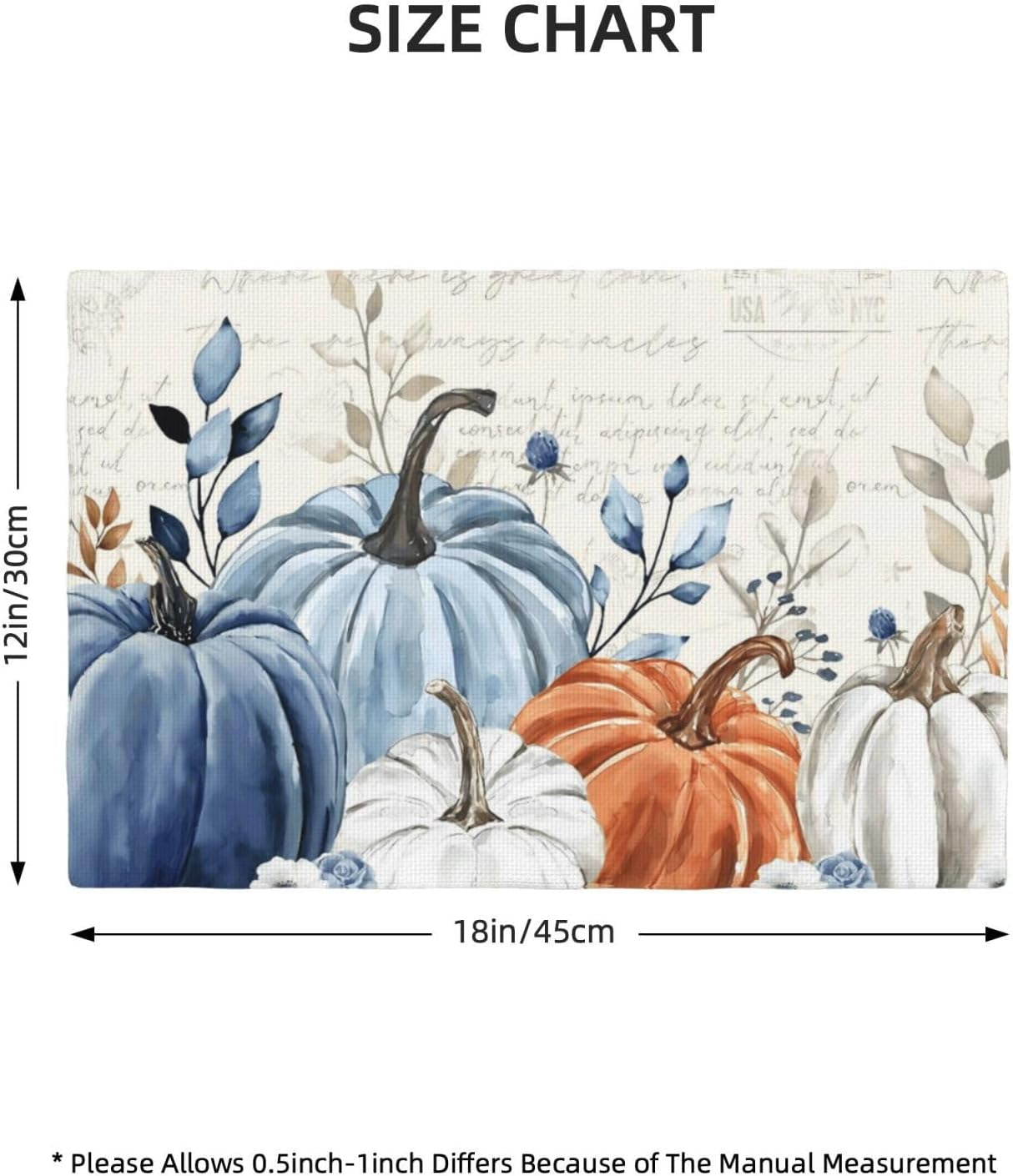 fall-placemats-set-of-4-blue-orange-pumpkin-leaves-decor-place-mats-12x18-inch-autumn-leaf-harvest-thanksgiving-decorative-linen-table-mats-for-home-kitchen-dining-party-table-decoration