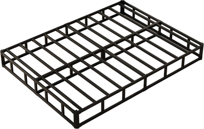 9 Inch Box Spring for Queen Bed, Bed Base with Fabric Cover | Heavy Duty Metal, High Bearing Capacity, Mattress Foundation, Easy Assembly, Noise Free9