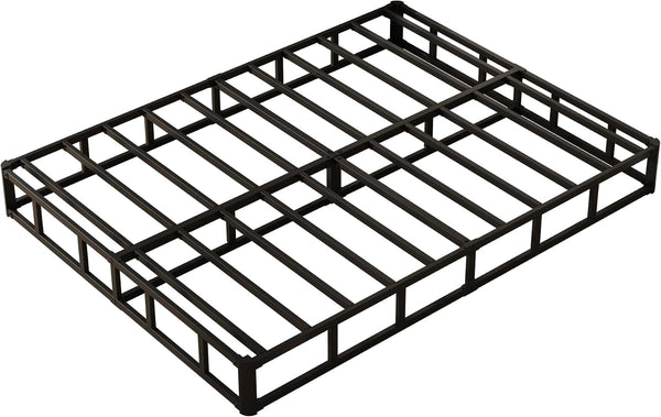 9 Inch Box Spring for Queen Bed, Bed Base with Fabric Cover | Heavy Duty Metal, High Bearing Capacity, Mattress Foundation, Easy Assembly, Noise Free9
