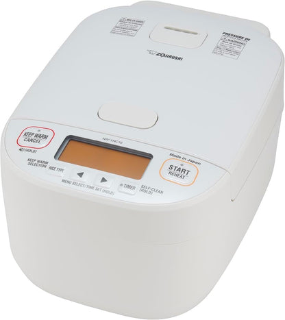 Zojirushi NW-YNC10WA Induction Rice Cooker and Warmer 5.5 Cup, White1