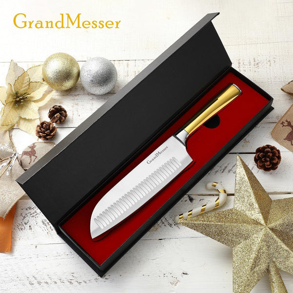 Santoku Knife, Chef'S Kitchen Knife 7 Inch7