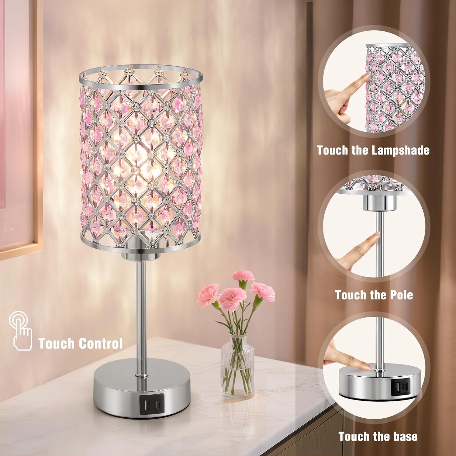 pink-crystal-bedside-table-lamps-set-of-2-with-usb-c-a-ports
