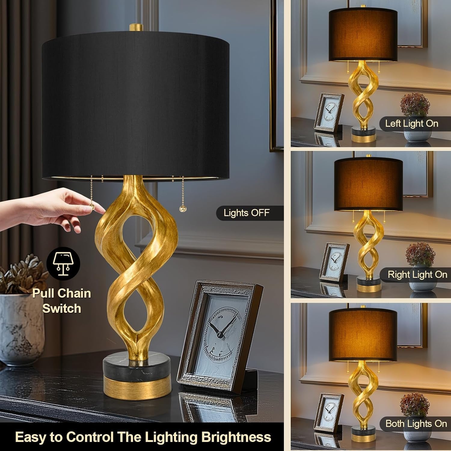 scenkoy-26-table-lamp-set-of-2-for-bedroom-living-room-antique-gold-leaf