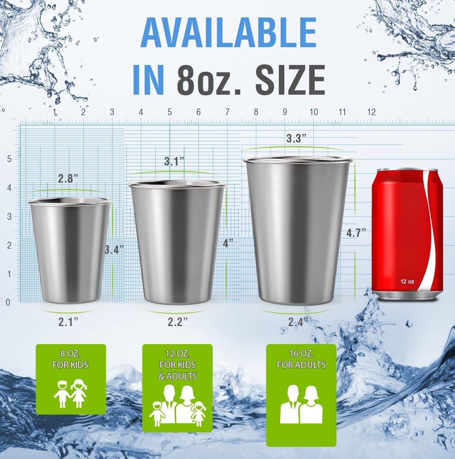 stainless-steel-kids-cups-8-oz-stainless-steel-small-children-cups-for-home-outdoor-activities-bpa-free-unbreakable-premium-stackable-metal-drinking-glasses-4-pack