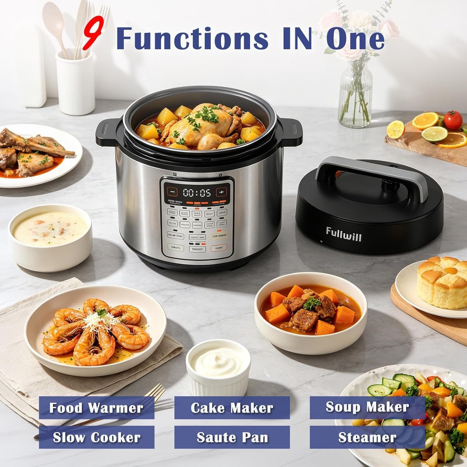 6qt-electric-pressure-cooker-9-in-1-multi-use-programmable-pressure-cooker-with-slow-cook-rice-cook-steamer-saute-yogurt-maker-food-warmer-foodie-helper