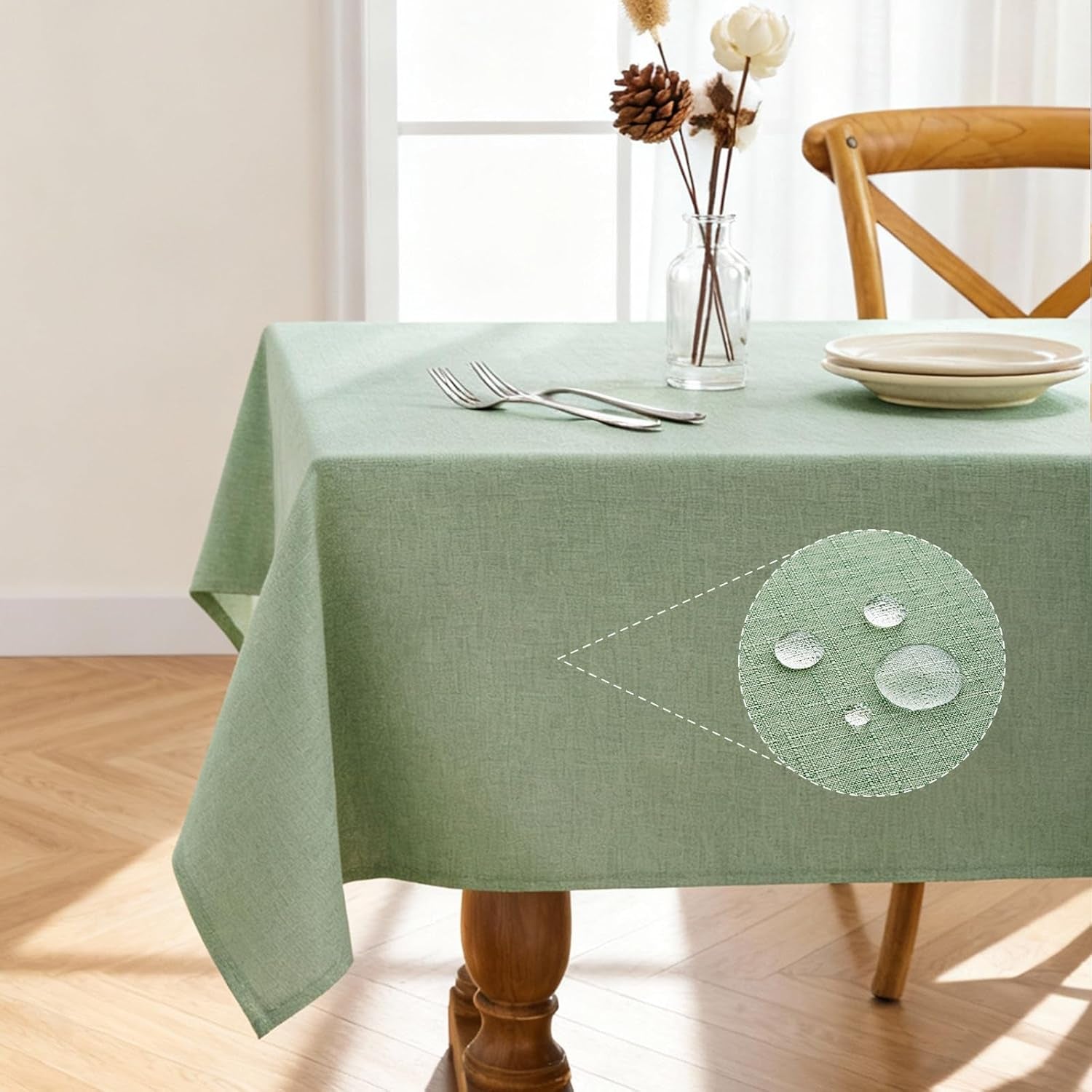 rectangle-linen-tablecloth-waterproof-stain-resistant-wrinkle-free-table-cloth-adds-elegance-and-protection-ideal-for-dining-party-wedding-and-outdoor-52-x-70-inch-sage-green