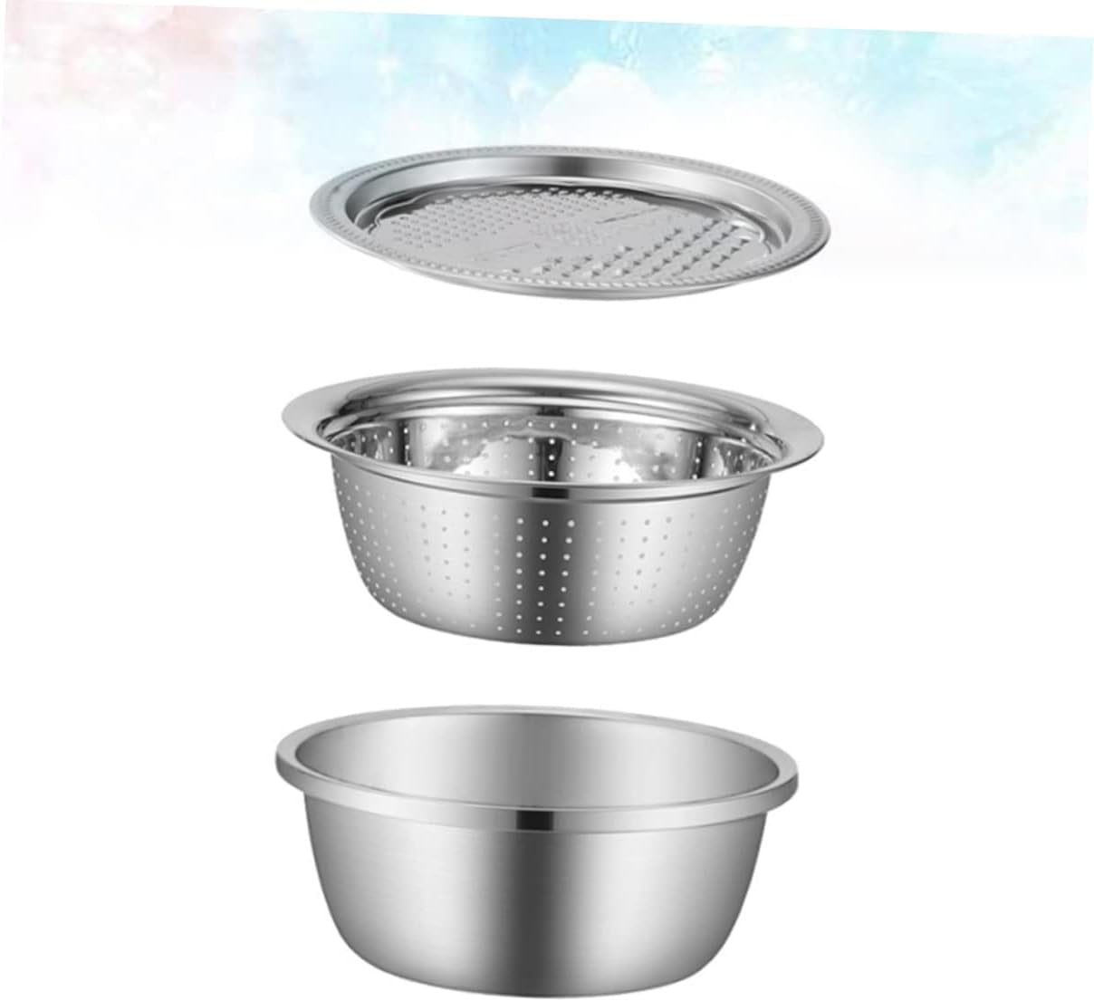 3pcs-stainless-steel-vegetable-slicer-peeler-set-grater-basin-slicing-patterns-easy-to-clean