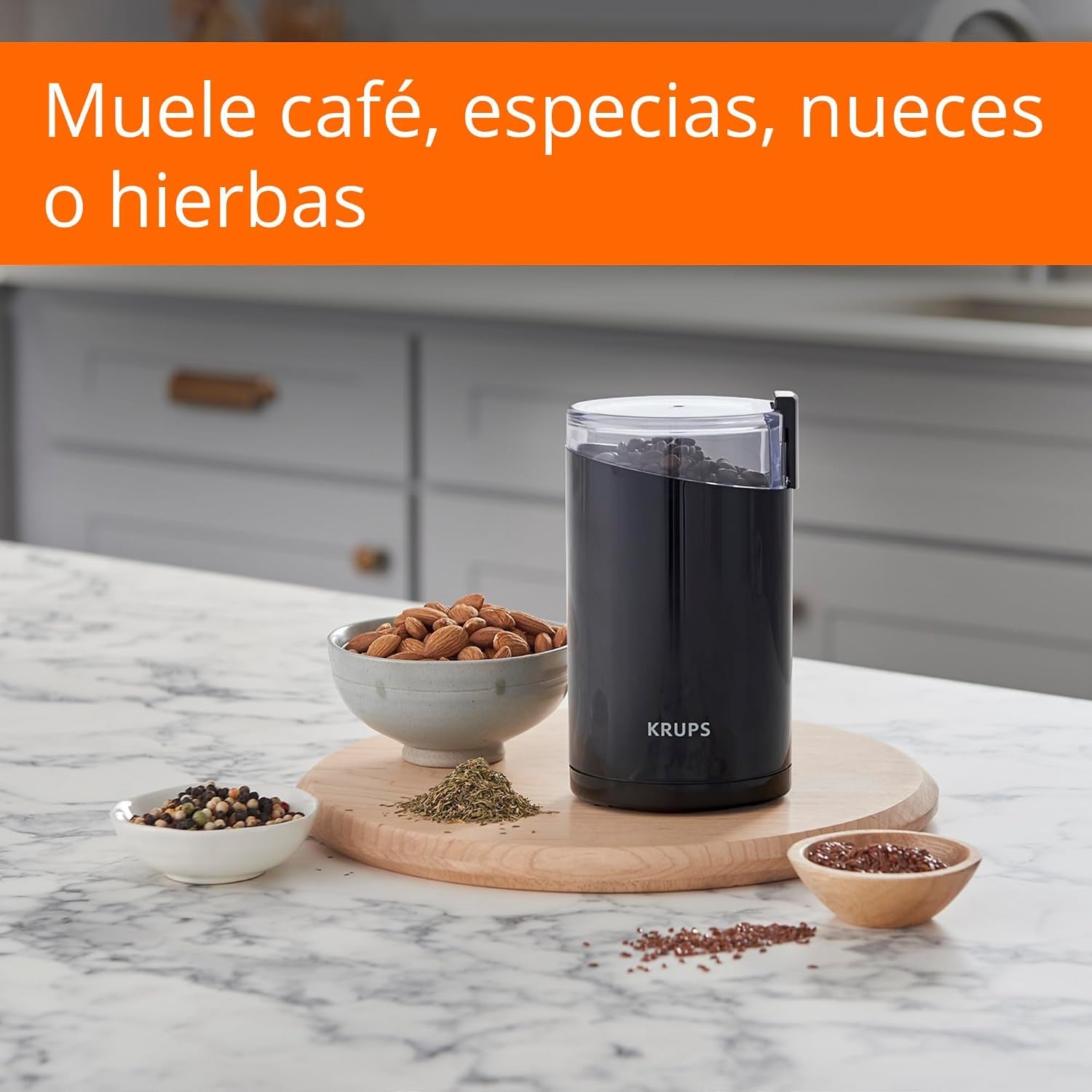 precision-electric-coffee-grinders-3-oz-capacity-200w-motor-stainless-steel-blades-for-uniform-grinding-of-beans-herb-and-nuts-coffee-and-spice-grinder-electric-black
