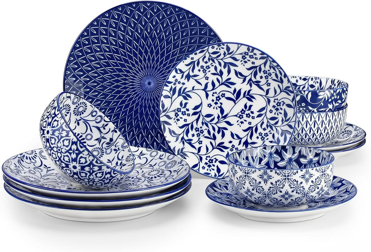 selene-plates-and-bowls-set-for-4-12-pieces-dinnerware-sets-mircowave-and-dishwasher-safe-dishes-set-porcelain-blue-dinnerware