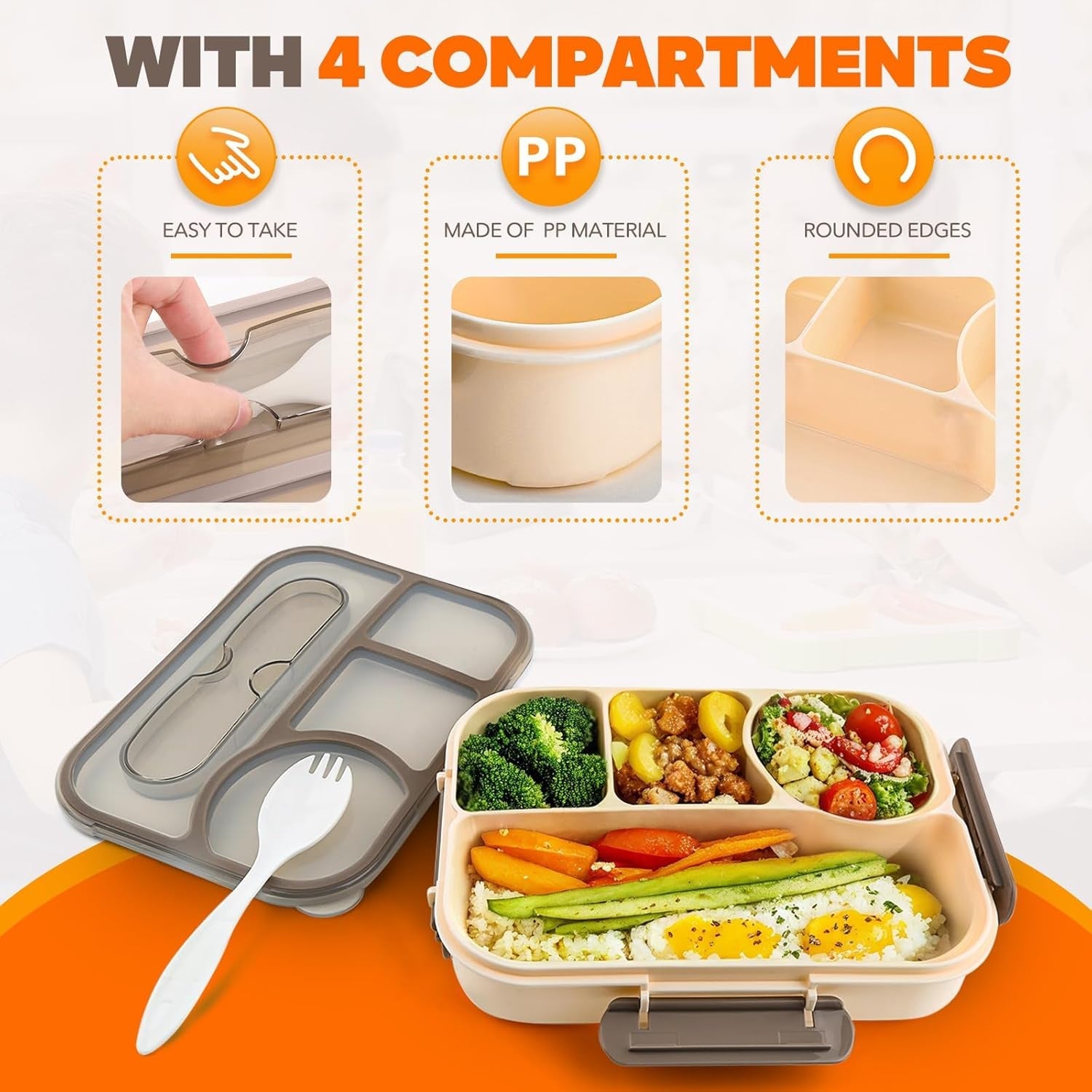 bento-box-adult-lunch-box-4-compartment-lunch-containers-drop-proof-dishwasher-safe-made-with-bpa-free-materialskhaki