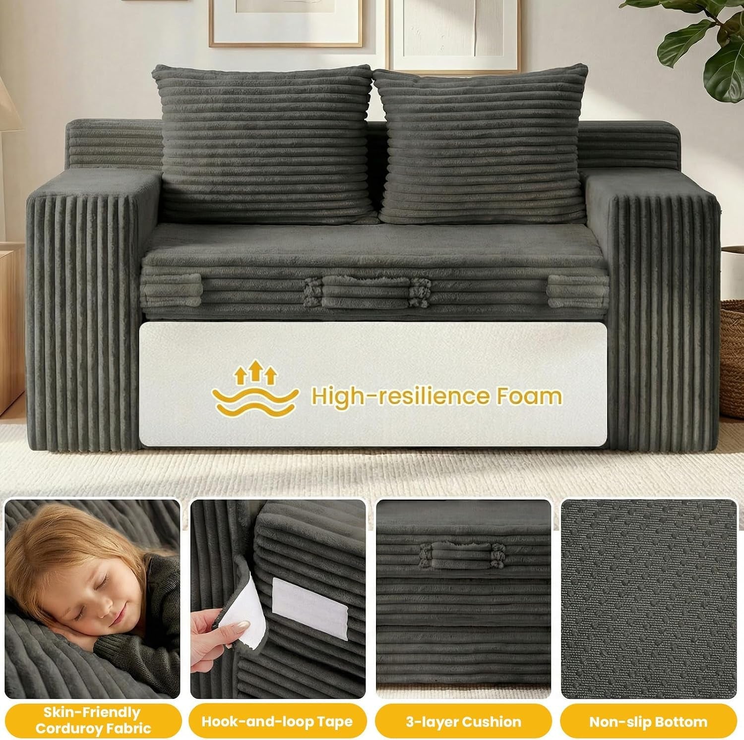 boneless-couch-boneless-loveseat-sleeper-sofa-bed-3-in-1-convertible-couch-bed-with-side-pockets-handle-pull-out-corduroy-futon-for-small-space-living-room-bedroom-2-pillows-included-no-assembly
