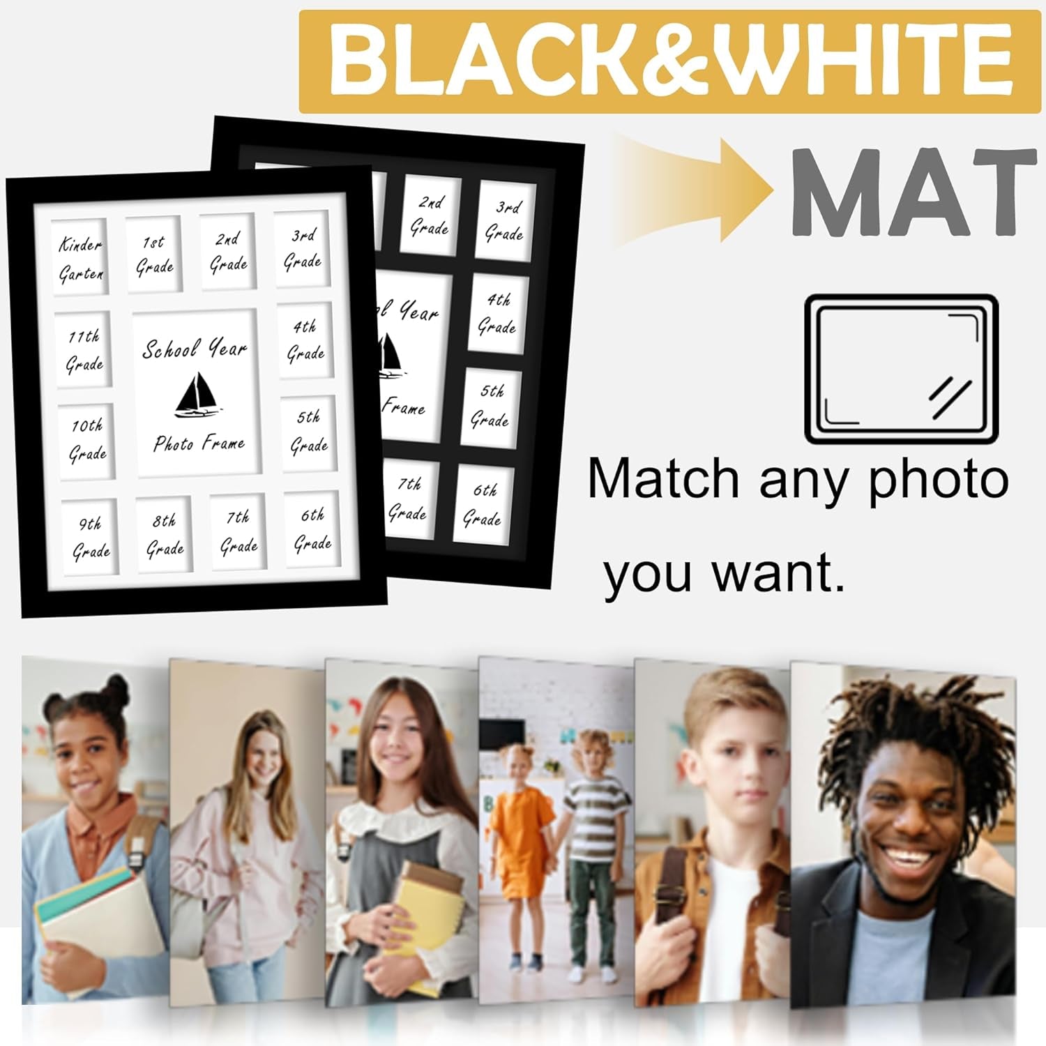 12x16-k12-school-year-frame-1-5x7-12-small-photos-black