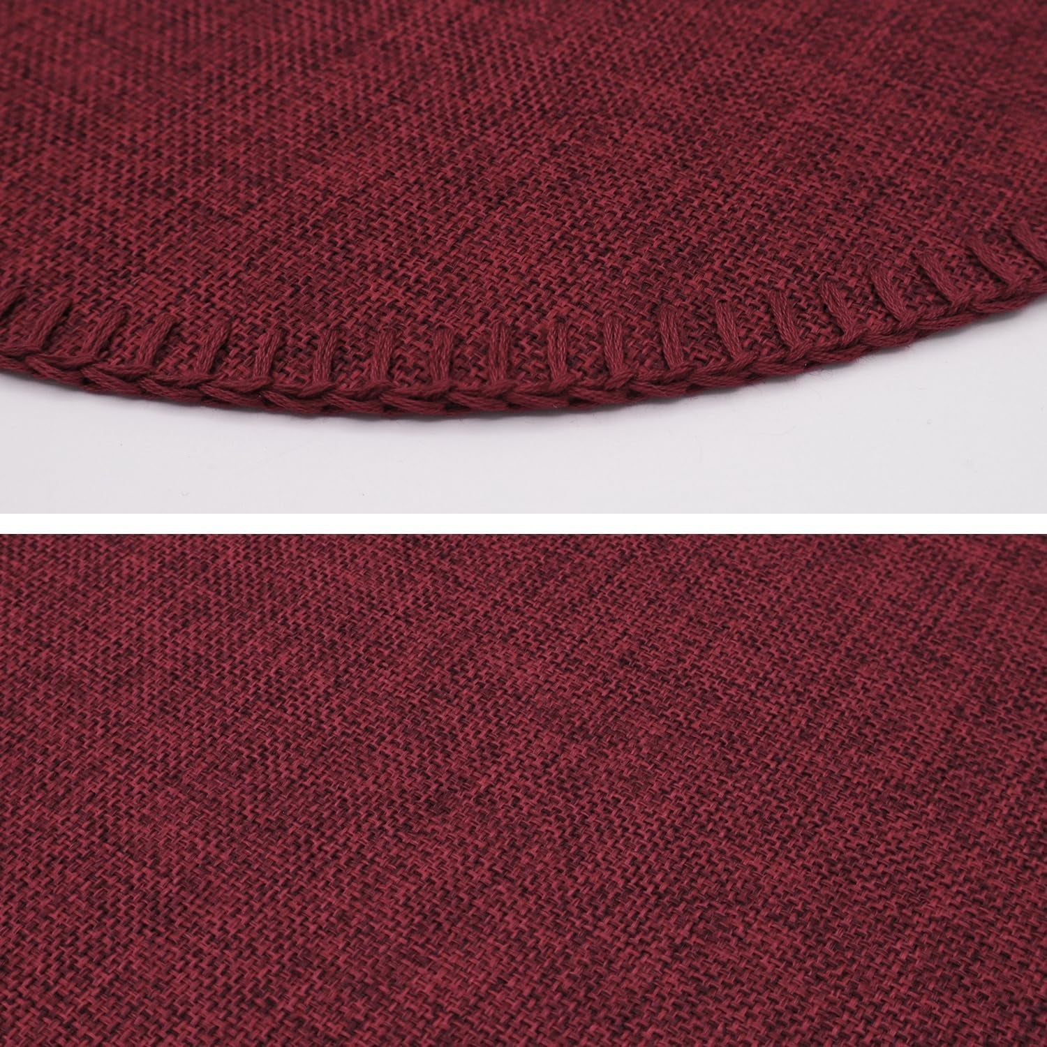 round-placemats-set-of-6-15-inch-linen-fabric-table-placemats-heat-resistant-wrinkle-free-washable-placemats-kitchen-place-mats-set-of-6-for-dining-table-party-table-wine-red-6