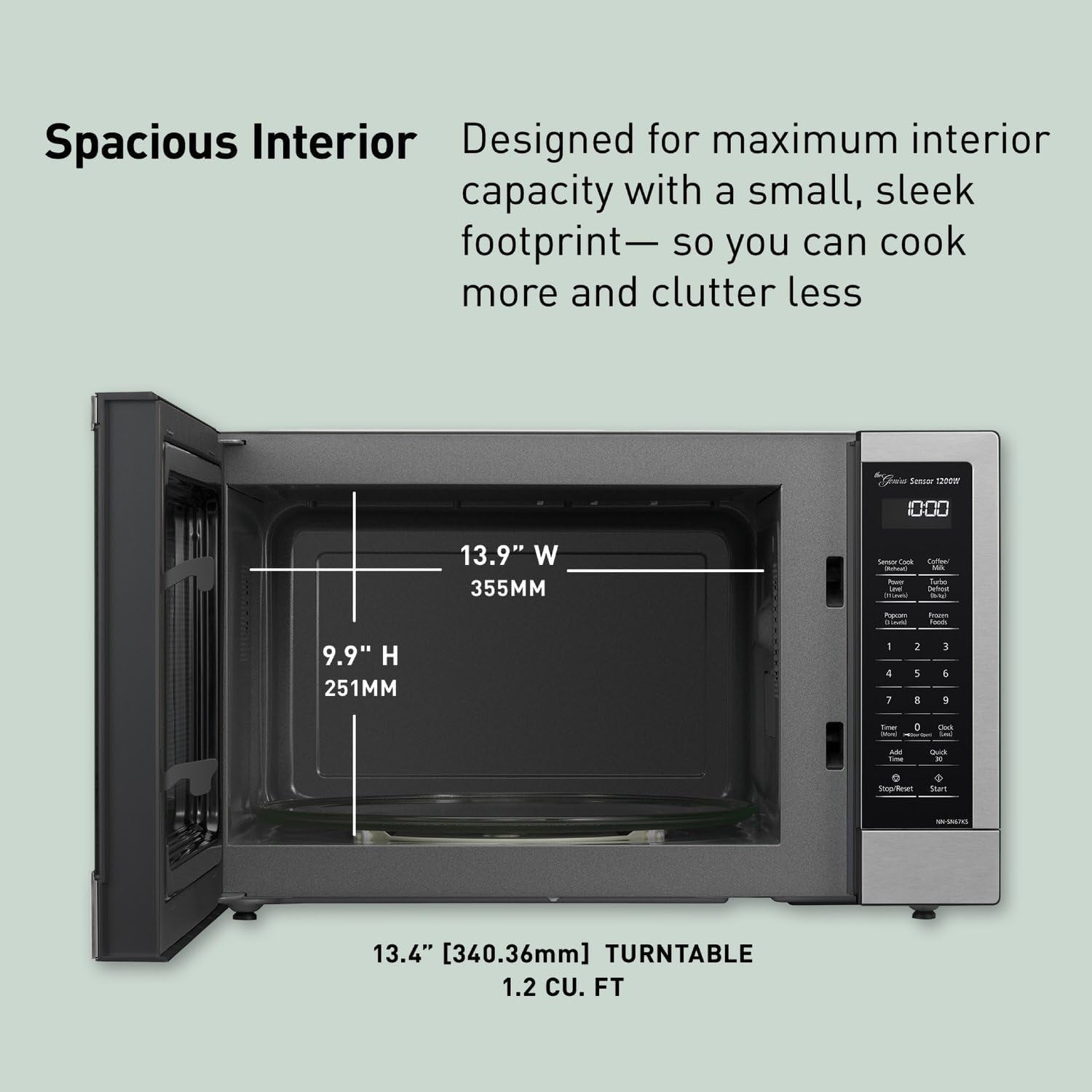 panasonic-nn-sn67ks-microwave-oven-1-2-cu-ft-stainless-steel-silver