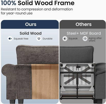 150" Oversized Modular Sectional Couch U Shaped for Living Room9