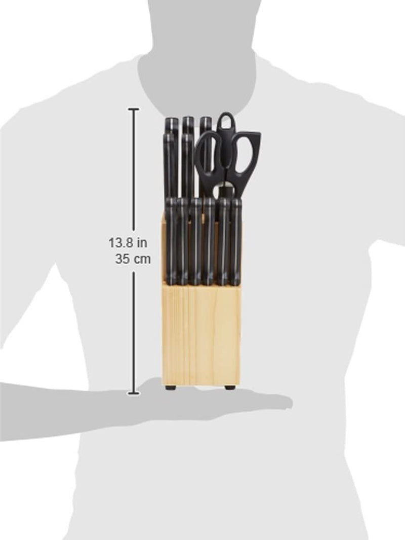 14-piece-high-carbon-stainless-steel-kitchen-knife-set-with-full-tang-construction-ergonomic-handles-sharpener-and-pinewood-block-black