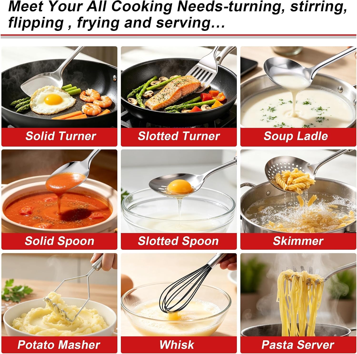 stainless-steel-kitchen-cooking-utensils-10-pcs-metal-spatula-set