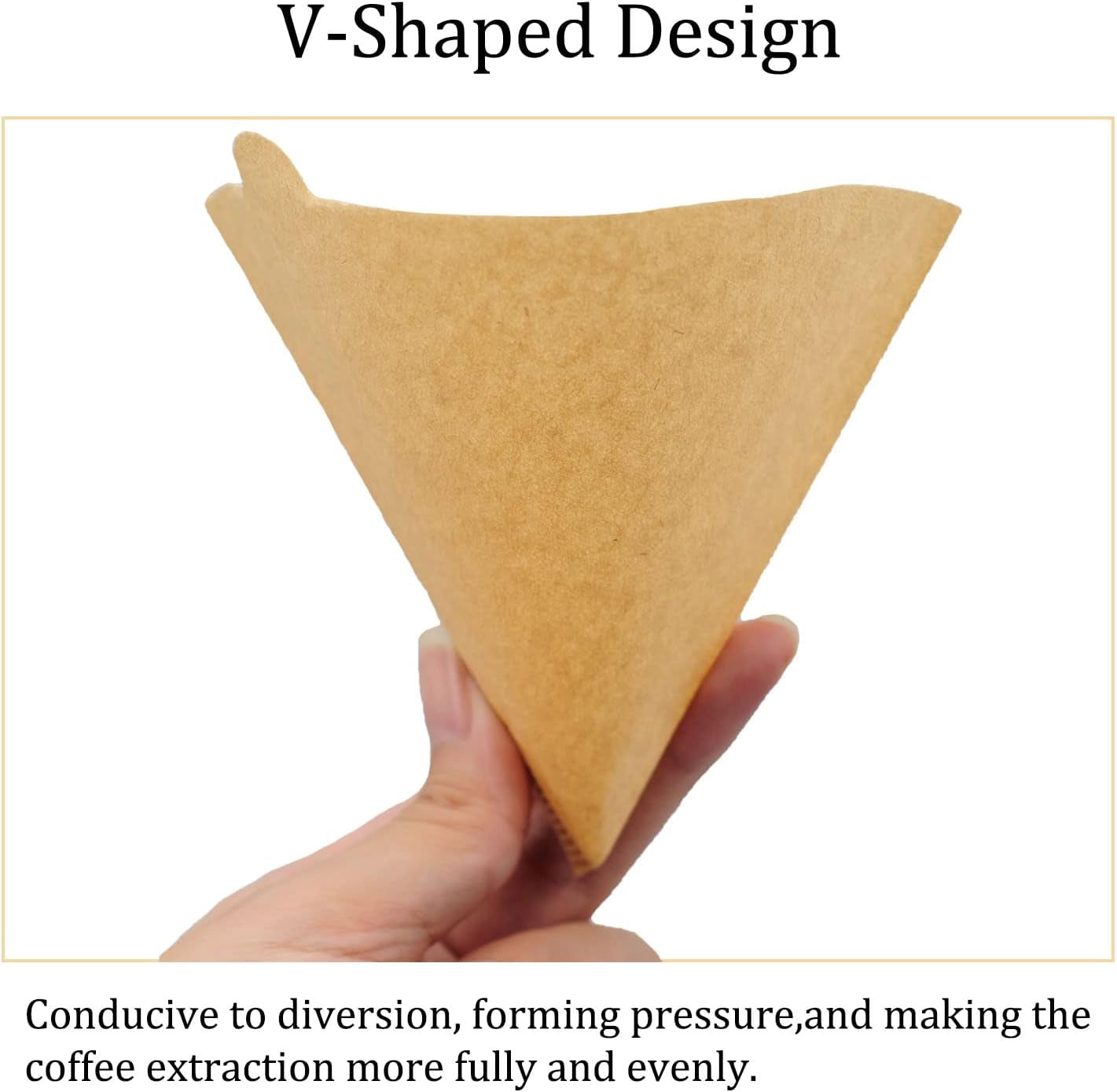 cone-coffee-filters-size-02-100-count-1-4-cups-unbleached-v02-disposable-coffee-filter-paper-compatible-with-conical-shaped-pour-over-coffee-dripper-and-drip-coffee-maker