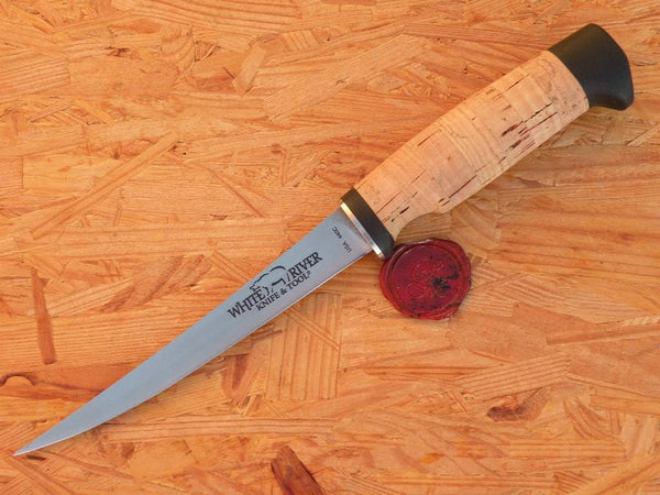 Knives Traditional Fillet Knife 6" Trailing Point 440C Stainless...2