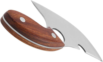 Stainless Steel Meat Cutter One Piece White Kitchen Cleaver1
