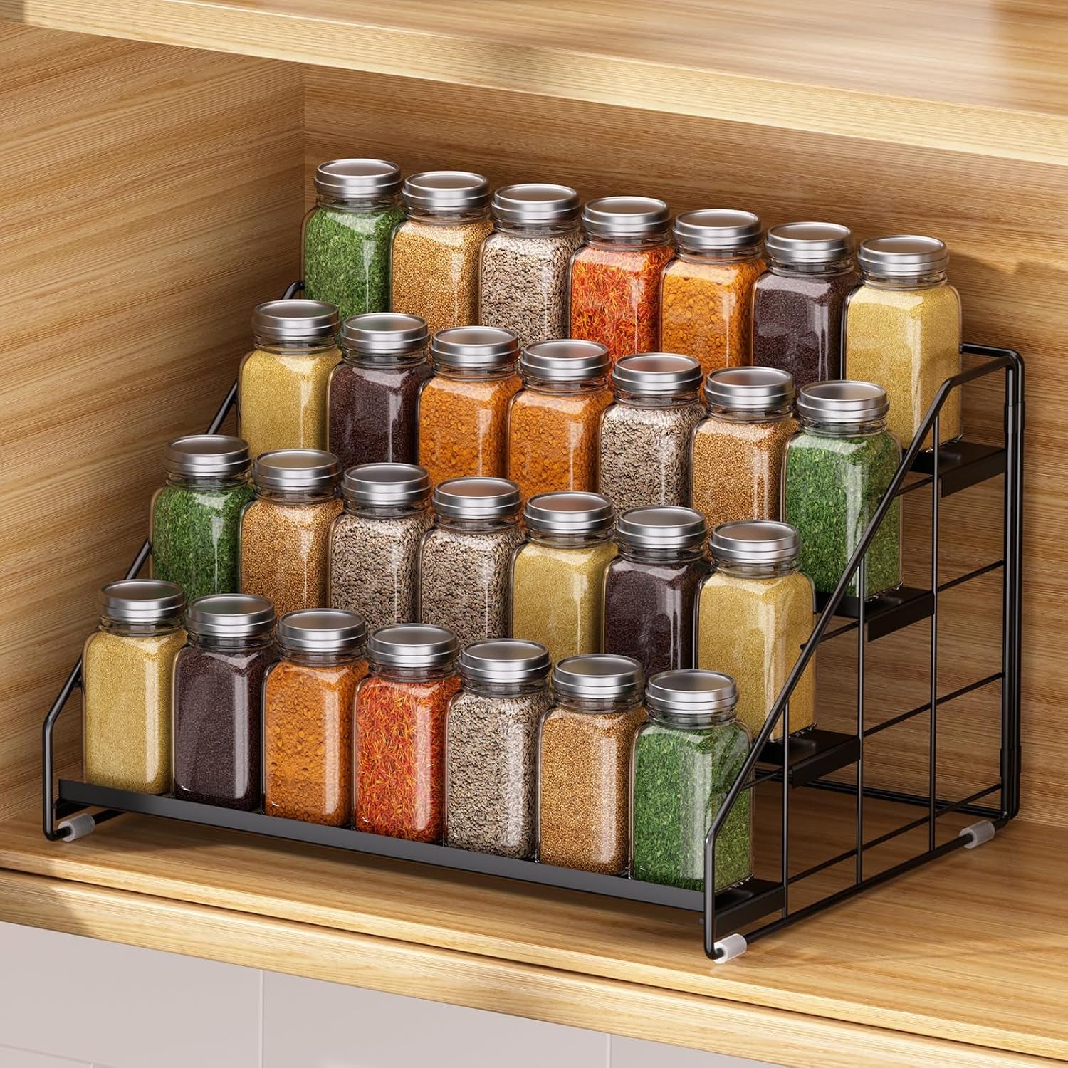 spice-rack-organizer-for-cabinet-4-tiered-spice-rack-organizer-tiered-adjustable-spice-shelf-for-kitchen-countertop-organization-bright-black