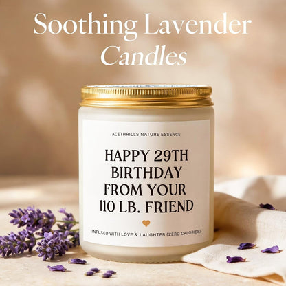 Best Friend Birthday Gifts for Women Friendship - Lavender Scented Candle2