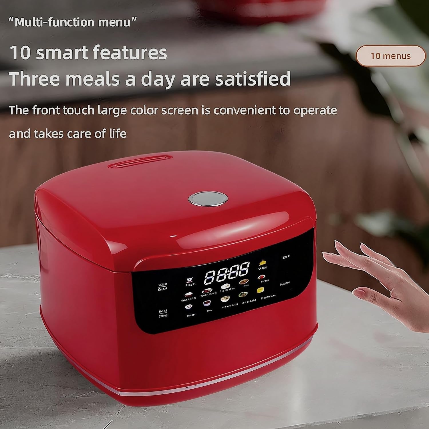 smart-rice-cooker-mini-electric-rice-cooker-6-cups-cooked-3-cups-uncooked-10-functions-400w-fast-cooker-non-stick-2l-2-1quart-rice-maker-24-h-timer-delay-and-auto-keep-warm-for-1-3-peoples