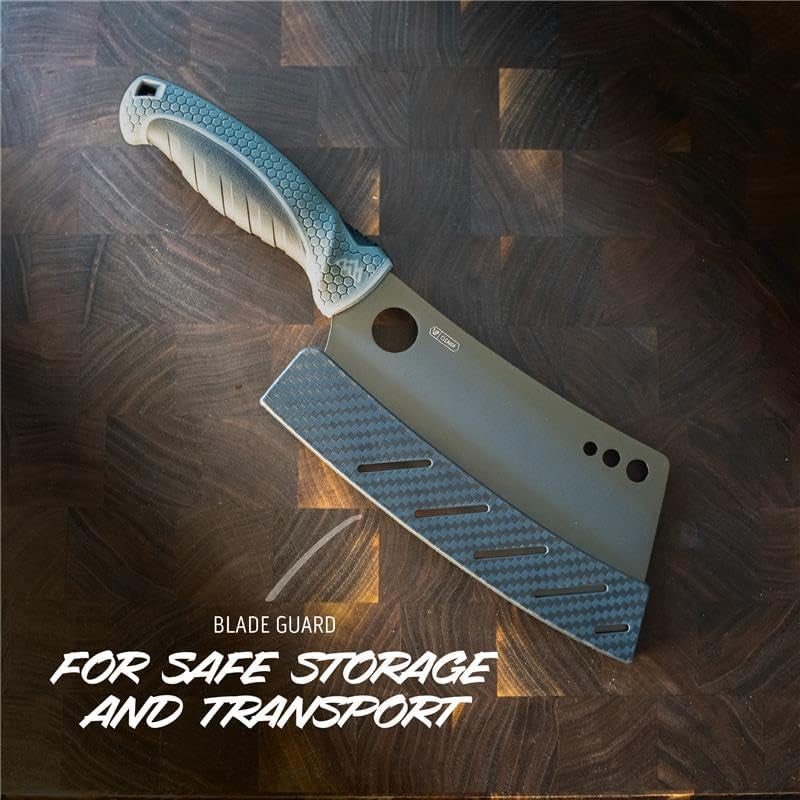 ergomax-7-piece-set-with-cleaver-professional-game-processing-knife-kit-caping-boning-knives-skinning-knife-butcher-cleaver-elite-big-game-elk-deer-hunting-gear