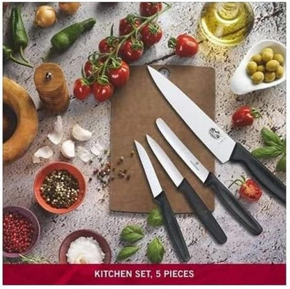 Victorinox Swiss Classic Kitchen Set, 5 Pieces - Utility & Bread Knives2