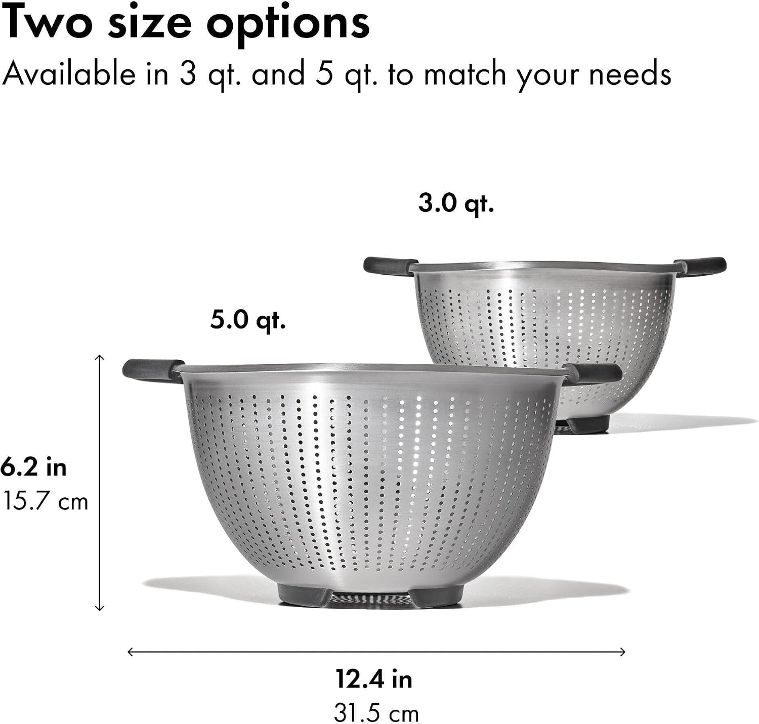 oxo-good-grips-strainer-5-qt-capacity-stainless-steel-colander-nesting-design-for-easy-storage-non-slip-handles-drains-pasta-and-vegetables-dishwasher-safe