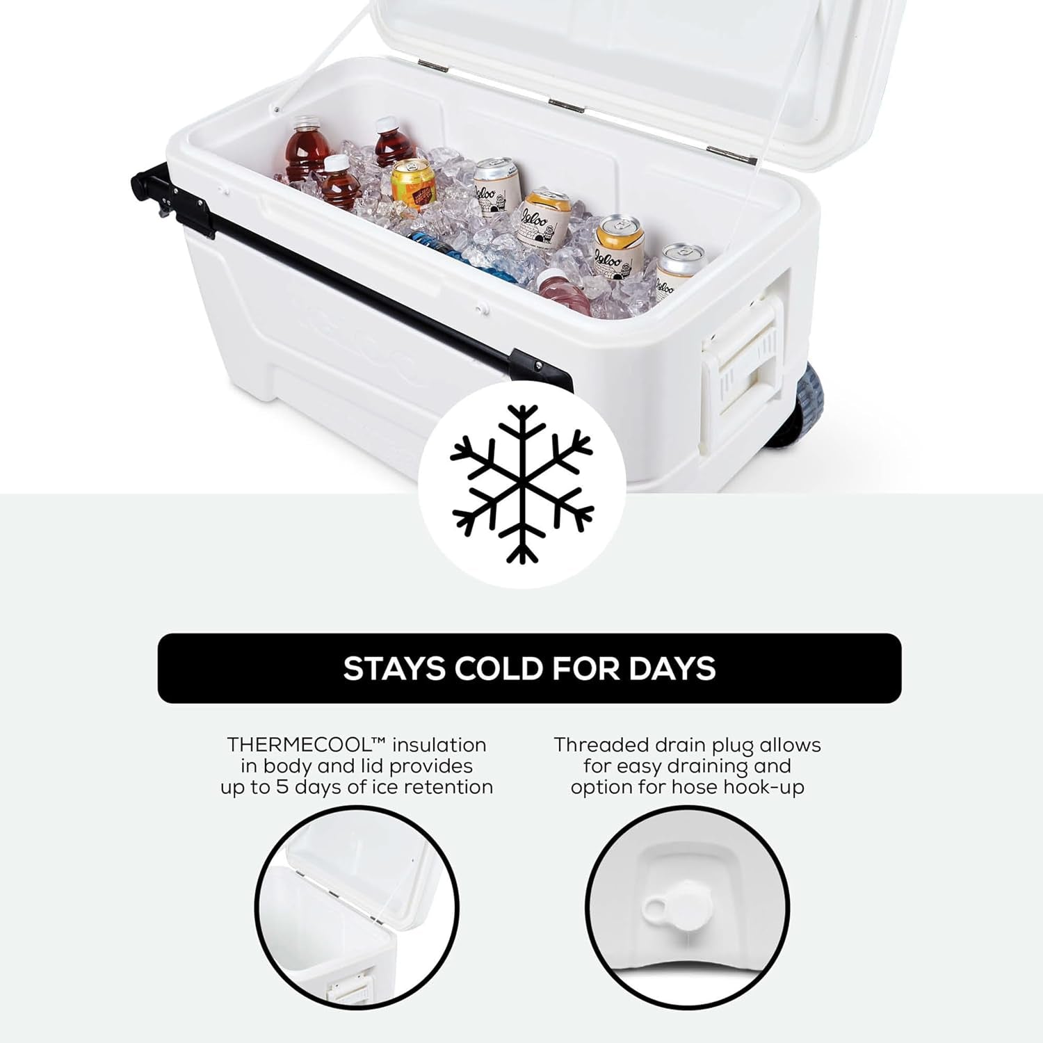maxcold-glide-110qt-wheeled-cooler-insulated-hard-shell-ice-chest