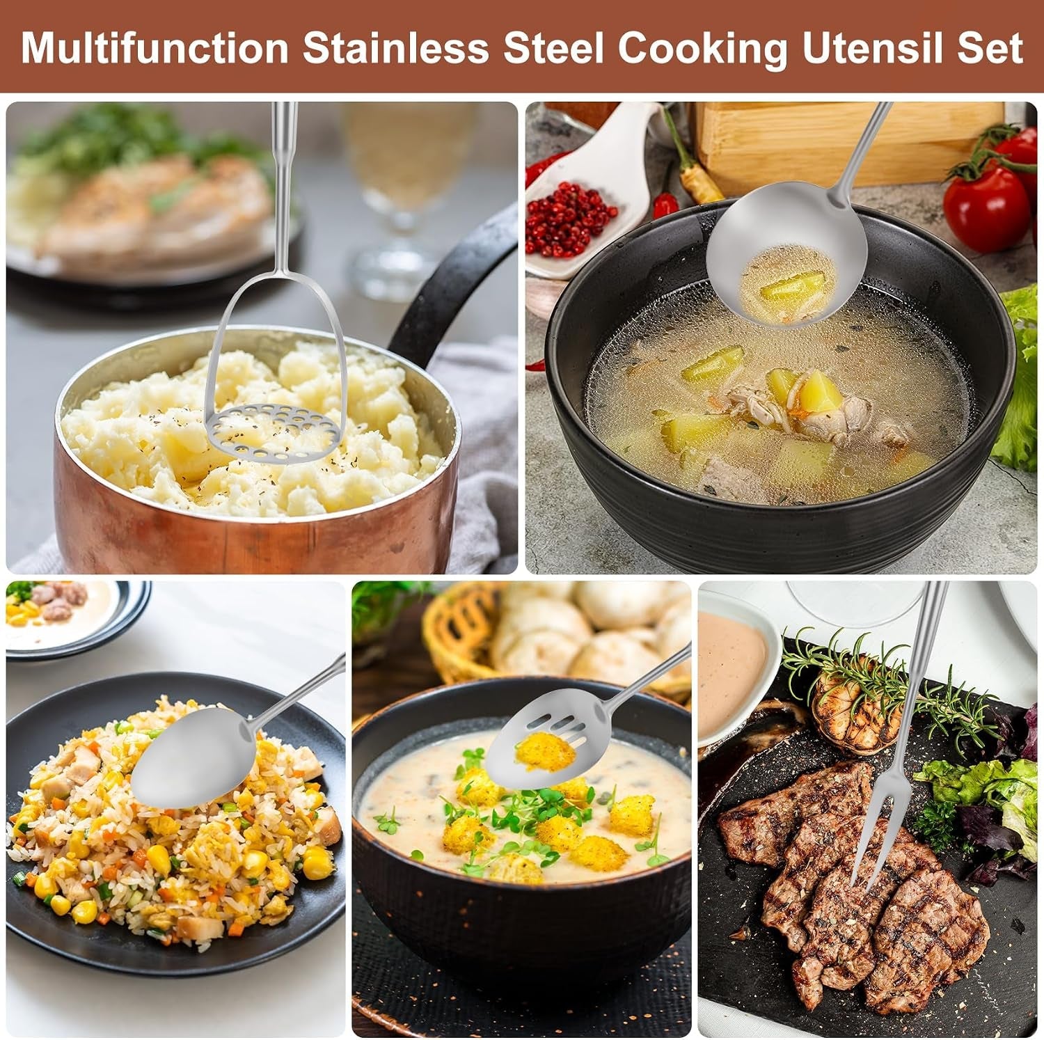 304-stainless-steel-cooking-utensils-set-10pcs-long-metal-kitchen-utensils-set-come-with-spoon-potato-press-spatula-ladle-skimmer-turner-pasta-server