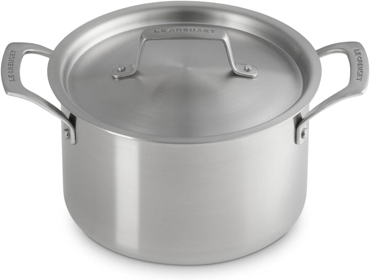Essential Stainless Steel Set of 7 Cookware Set+2