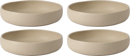 Bloomhouse - Two Time Oprah'S Favorite Things Winner - Corsica Clay 4-Piece Meal and Pasta Bowl Set – Cappuccino Cream Stoneware for Dinner, Serving & Everyday Use1