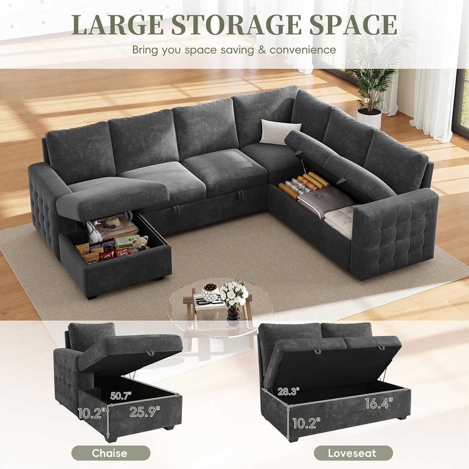 104-sectional-sleeper-sofa-bed-7-seat-pull-out-couch-with-storage-gray