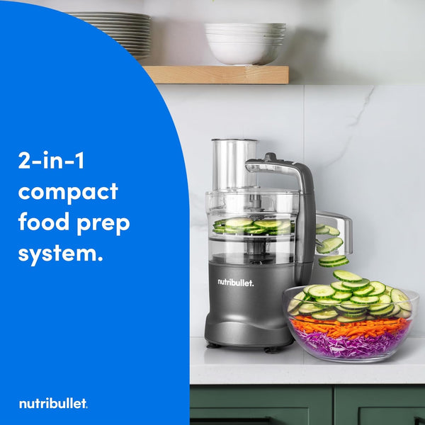 Nutribullet Limitless Food Processor Gunmetal Gray2