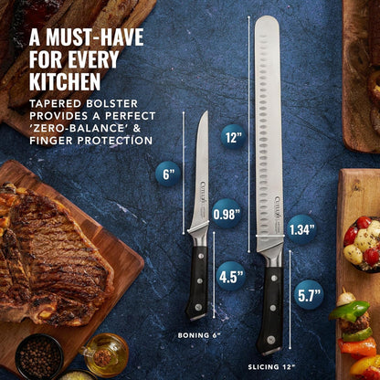 Carving Knife Set, Brisket Slicing & Boning Knife for Meat & BBQ7