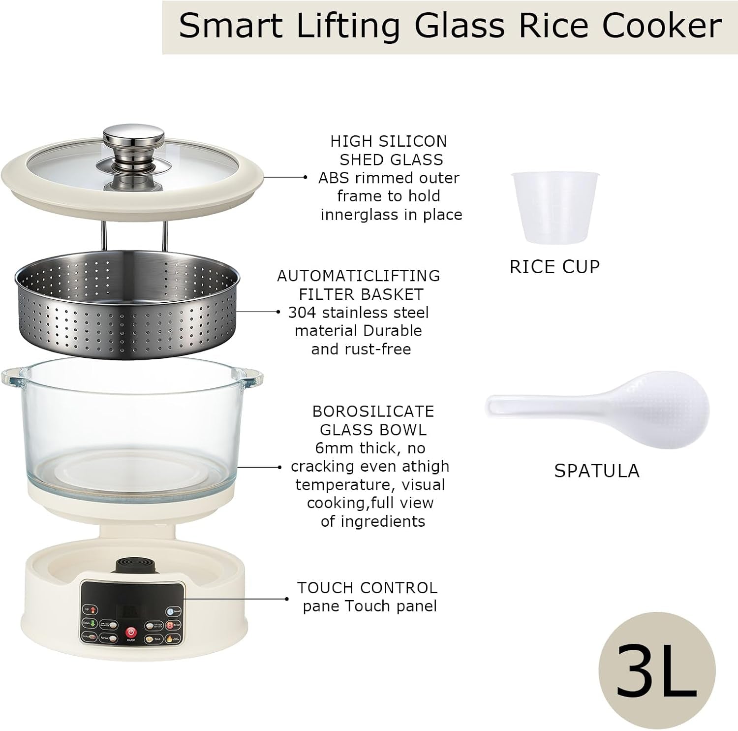 low-sugar-rice-cooker-multifunctional-low-carb-rice-cooke-r-with-auto-lift-basket-preset-timer-smart-glass-rice-cooker-with-steaming-boiling-and-hotpot-in-one-white