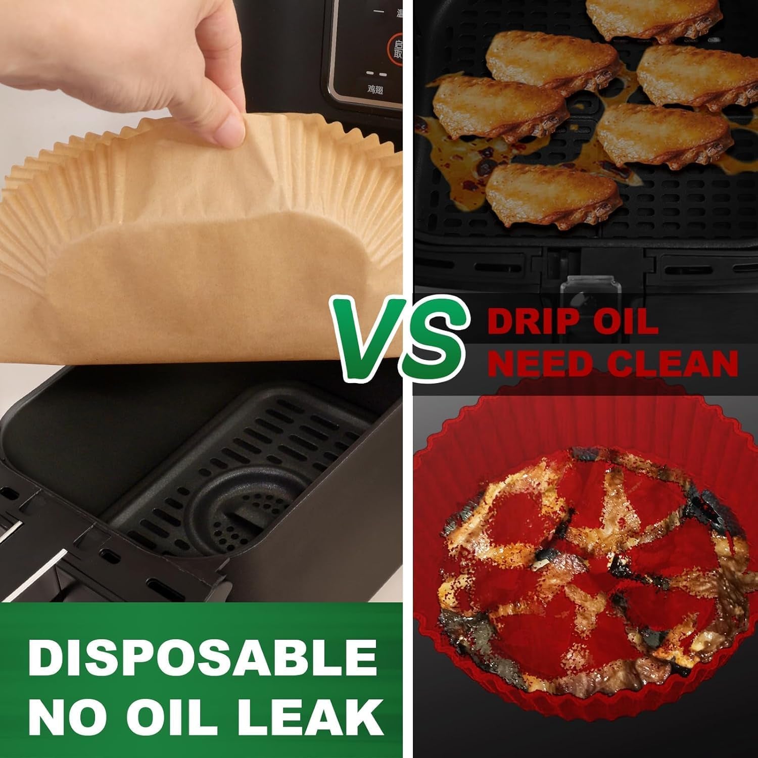 200pcs-air-fryer-liners-parchment-paper-for-bella-4qt-slim-air-fryer-non-stick-unbleached-airfryer-liner-sheets-disposable-for-bella-air-fryer-accessories-4qt-bella-6qt-slim-air-fryer