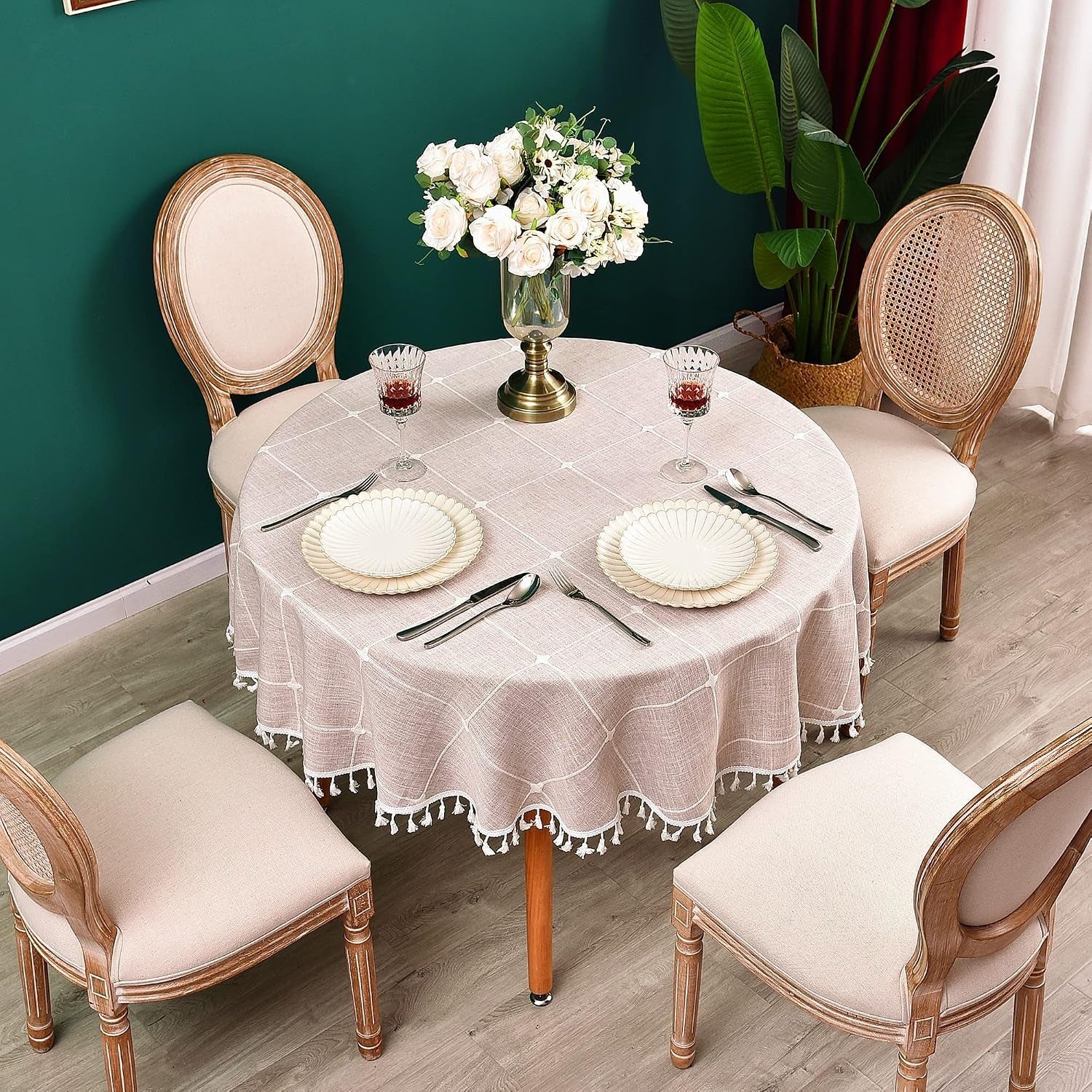 plaid-round-tablecloth-36-inch-cotton-linen-round-table-cloth-heavy-weight-coffee-table-cover-for-farmhouse-kitchen-dining-restaurant-home-tabletop-decor