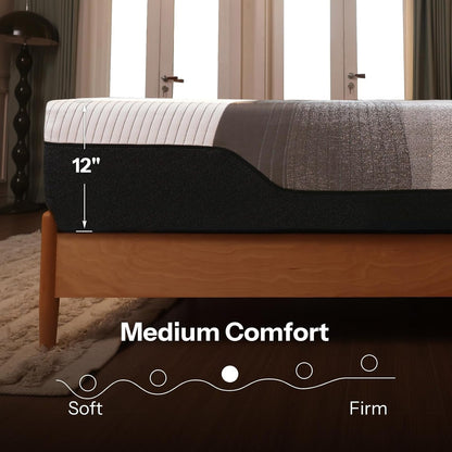 12 Inch Queen Mattress, Cooling Top Layer & Graphene and Green Tea Gel Cooling Memory Foam, Assembled in USA, Certipur-Us Certified, Medium Feel, Mattress in a Box4