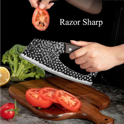 Meat Cleaver, High Carbon Steel Slicing Knives Household Kitchen Knife Cooking Knife Multi-Use Cleaver Knives3