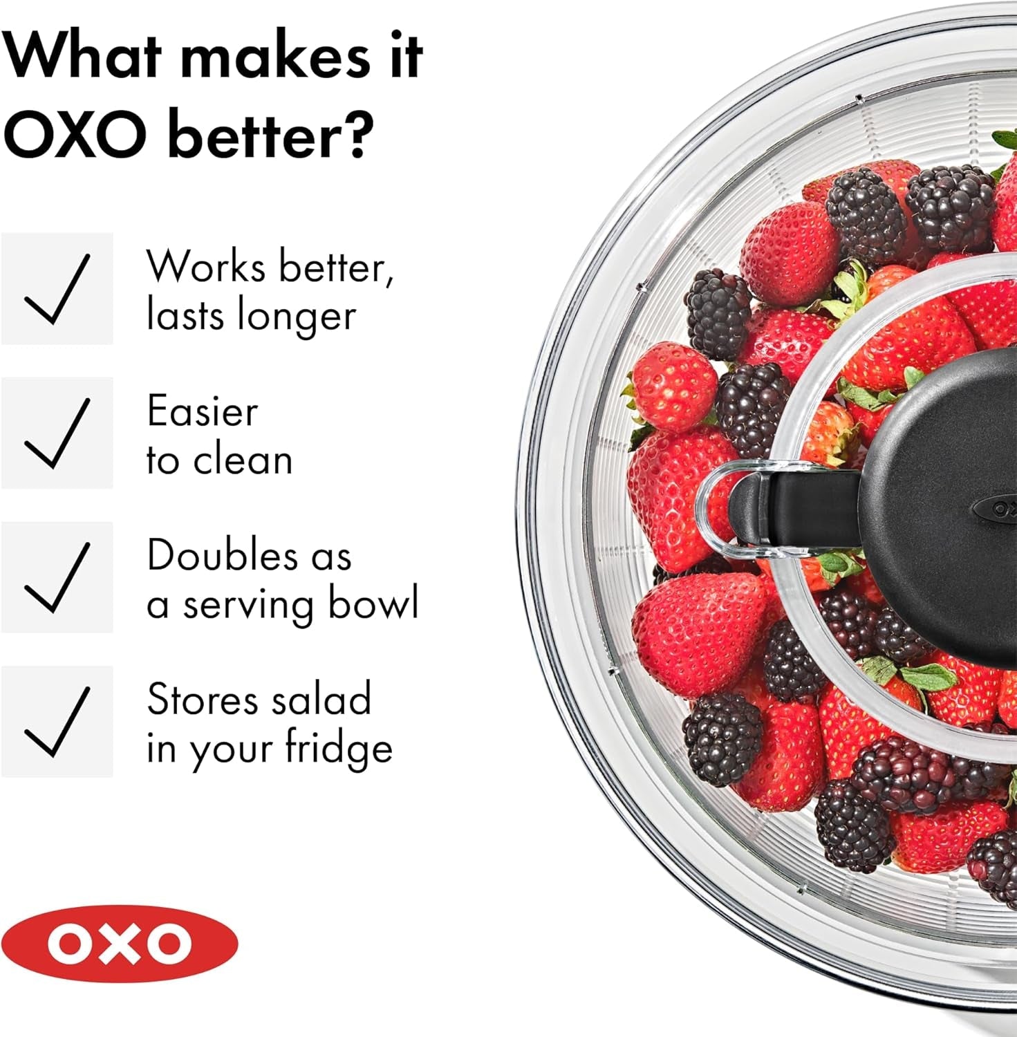 oxo-good-grips-salad-spinner-lettuce-spinner-fruit-washer-fruit-washing-bowl-with-strainer-vegetable-cleaner-salad-cleaner-lettuce-washer-6-22-quart-capacity-spin-dry-lettuce-herbs-fruit-vegetables-non-slip-base-large-capacity-bowl-easy-one-touch-press-pump-meal-prep