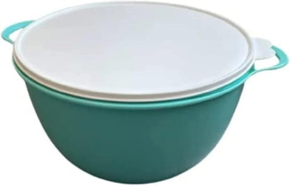 Thatsa Mega Bowl Mixing Bowl 42 Cups 10L Aruba Teal with White Lid1