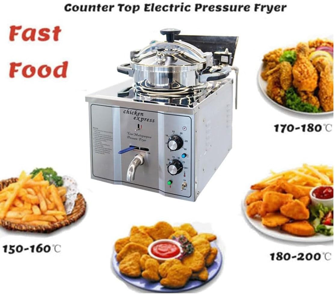 16l-electric-countertop-pressure-fryer-commercial-high-pressure-fried-chicken-stove-for-restaurant-snack-shops