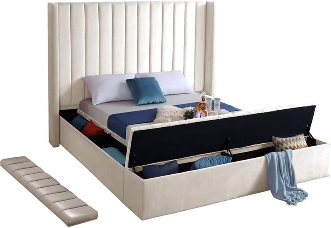 meridian-furniture-kiki-collection-modern-contemporary-velvet-upholsterd-bed-with-channel-tufting-siderails-and-footboard-storage-compartments-king-cream